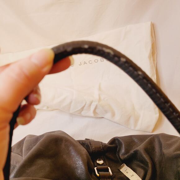 Marc by Marc Jacobs standard supply black leather large hobo bag - Picture 10 of 14